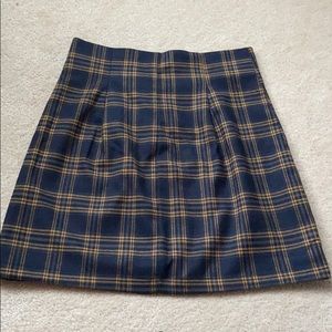 Plaid skirt